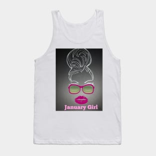 January Birthday Tank Top